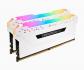 DUAL CHANNEL: 16GB (2x8GB) DDR4 2666MHz C16 Vengeance RGB PRO Desktop Gaming Memory White DUAL CHANNEL: 16GB (2x8GB) DDR4 2666MHz C16 Vengeance RGB PRO Desktop Gaming Memory White